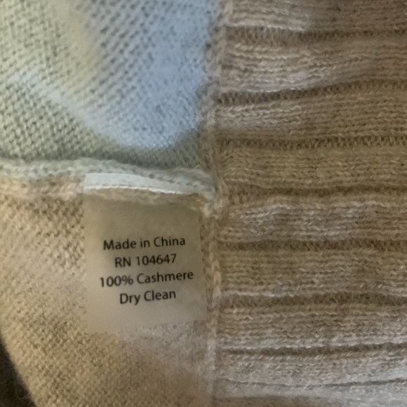 Kinross Cashmere Sweater Size L New - Picture 4 of 5